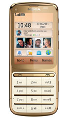 Nokia C3-01 Gold Edition
