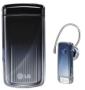 LG GD900 Crystal mobile phone with transparent headphone